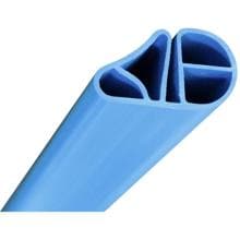 Bodenschienenpaket mit Profilverbinder, Ø 800cm, blau