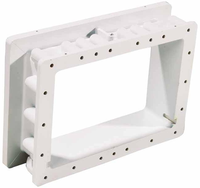 Vagner Pool Skimmerverlängerung SK1600VE für Premium Skimmer, 20x15cm, horizontal, weiß