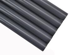 Poolrohr für Poolverrohrung, Ø 63mm, Länge 100cm, PN10, PVC, 5 Stück, grau