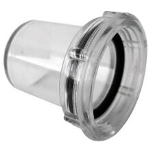 Bayrol Sichtglas Vorfilter F10 für Pool Relax pH/Cl, Kunststoff, transparent