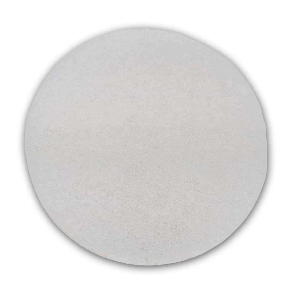 Rössle Pad Maxi Finish-Pad für Biber 22 Schrubber, Ø250mm, soft, weiß