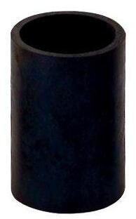 Verbindungsstück Muffe flexibel für Vagner Pool Solaranlage, ohne Schlauchschellen, schwarz