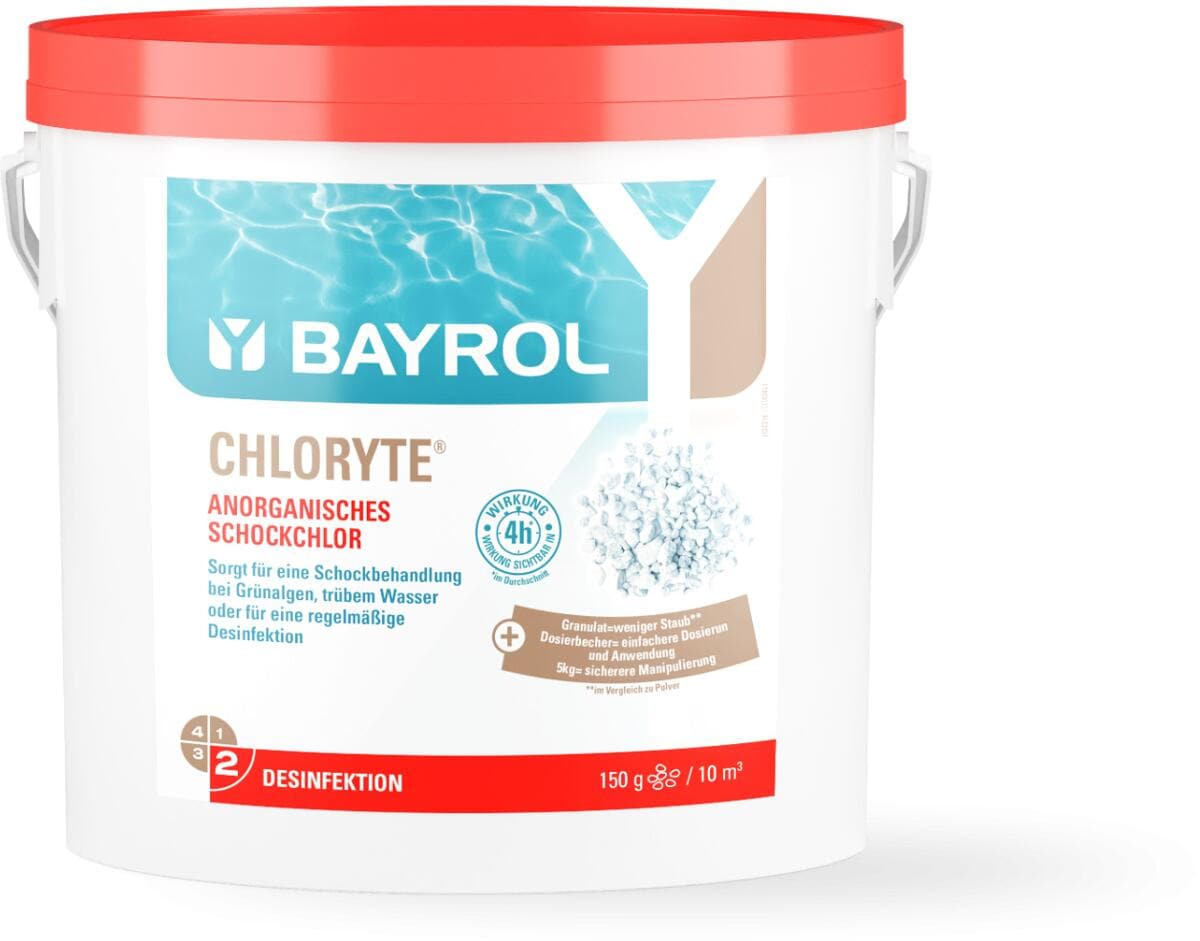 Bayrol Chloryte anorganisches Chlorgranulat, Eimer, 5kg