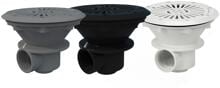 Vagner Pool Hauptabfluss Bodenablauf für Beton- und Folienbecken mit Messingeinsätze M6, ABS, 2"