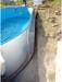 Waterman Exklusiv Stahlwand-Pool, 525x320x150cm, Innenhülle 0,6mm blau, oval, weiß