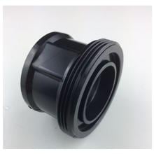 Einschraubteil für Verschraubung PVC, Klebeanschluss Ø 50mm, schwarz