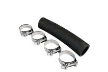 Roth HelioPool Verbindungsstück Schlauchstück, 240mm lang, mit Schlauchschellen, schwarz