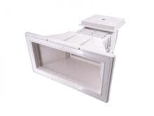 OKU 04212BFW Breitmaulskimmer, Länge 435mm, Saugbreite 373mm, weiß