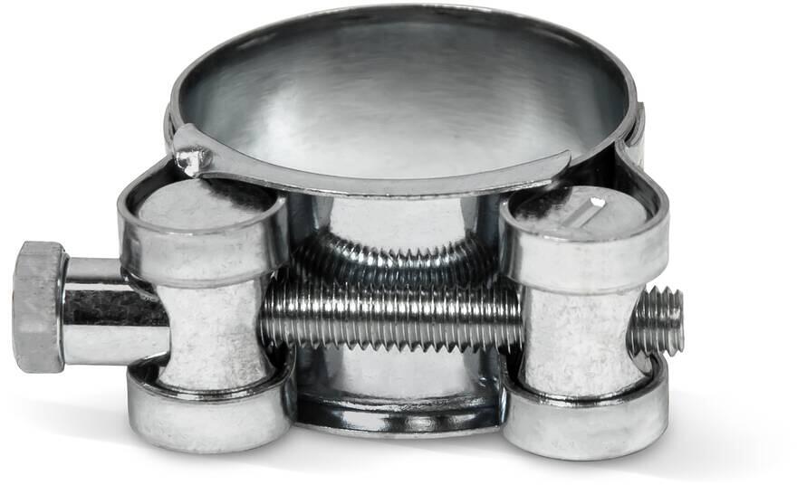 Schlauchschelle verstärkt, Spannbereich Ø 52-55mm, Edelstahl