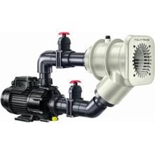 Aqua TechniX Aqua Flow Jet Gegenstromanlage, Komplettbausatz, inkl. Pumpe, ohne/mit Luftregulierung