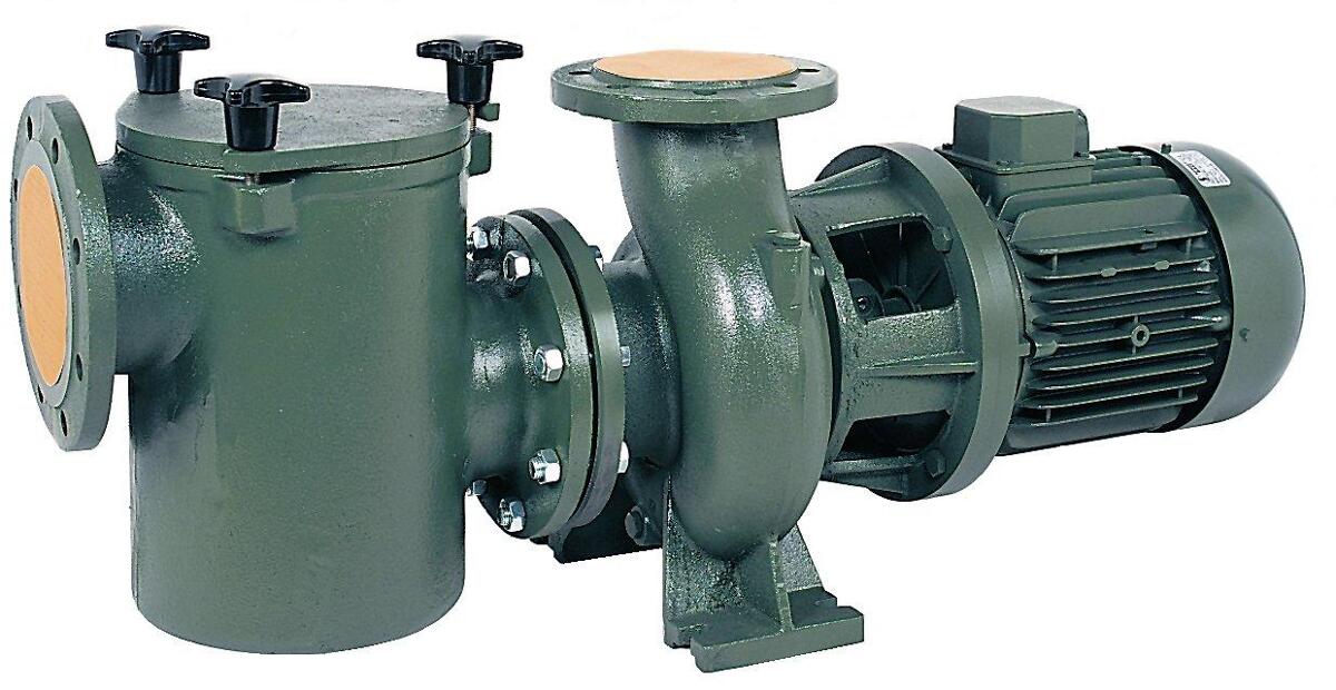 Saci Pumps CF-2 551 Filterpumpe, 69m³/h bei 14m, 4,75kW, 230/400V, Gusseisen
