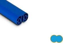 BWT Standard-Handlauf für Überhangfolie, Profilschienen-Set Achtform-Pool, PVC, blau