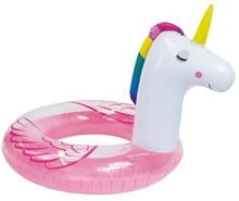 Swim Essentials Dreamscape Unicorn Schwimmring für Kinder, ab 6 Jahren, Ø 95cm, pink/weiß