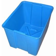 OKU 50145 Chemikalienauffangwanne Auffangbehälter, Polyethylen, 45l, blau
