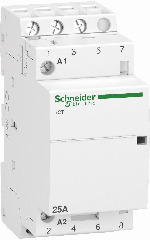 Schneider Electric Installationsschütz CT, Steuerungsmodul für Pooltechnik, 3-polig, 25A, 230-240V AC