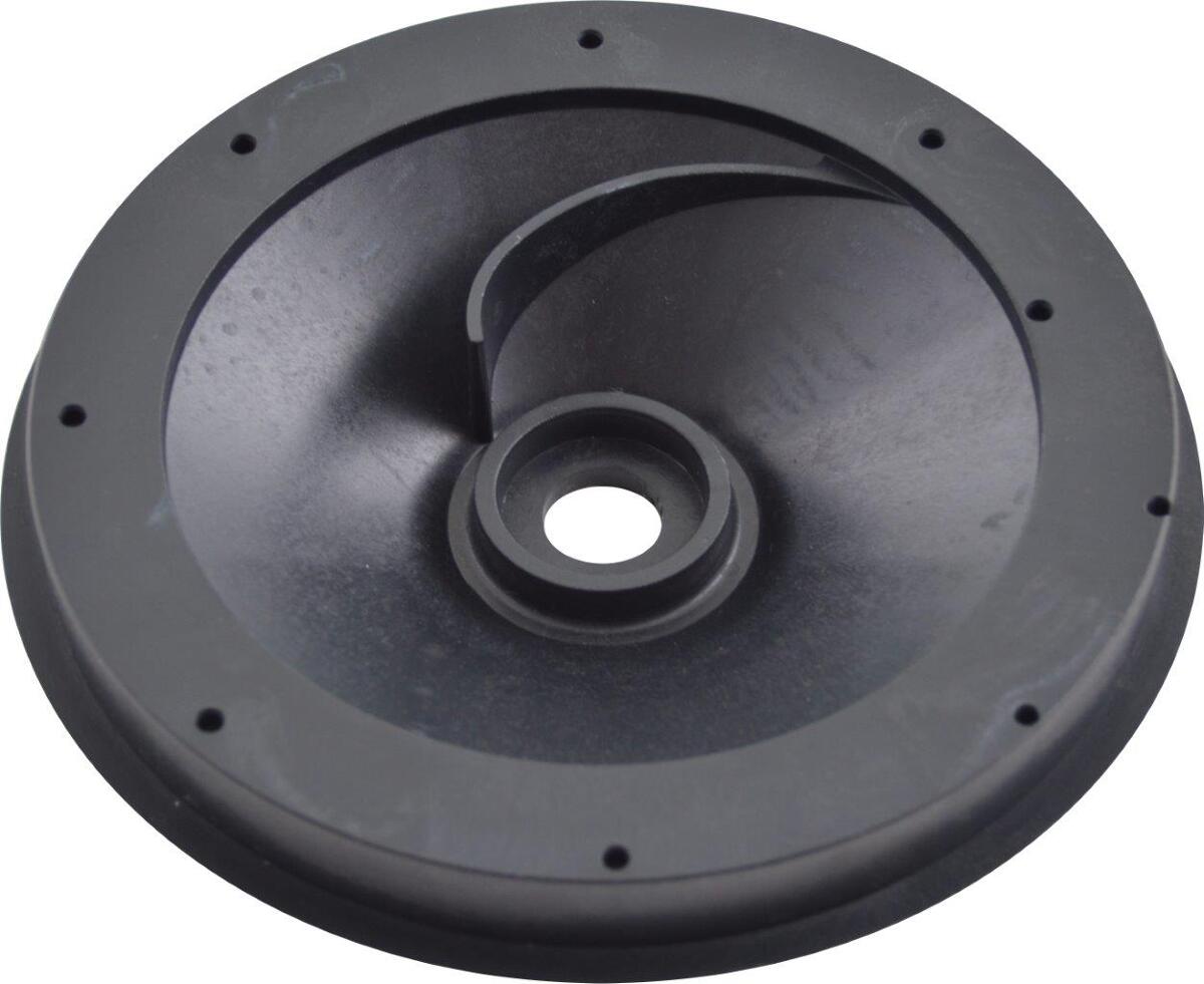 Vorderseite für Mini Pumpen, Kunststoff, schwarz