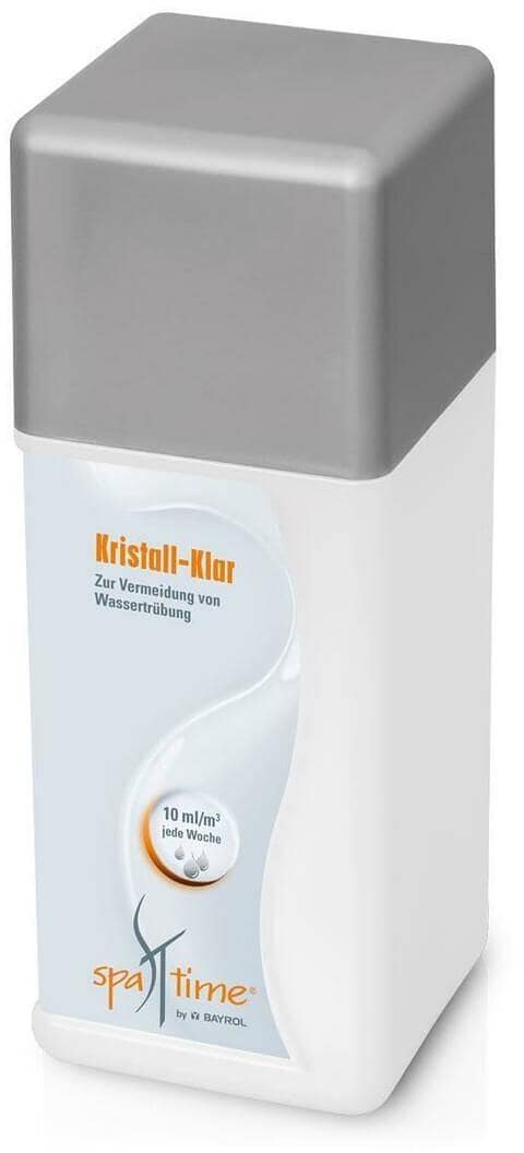 Bayrol SpaTime Kristall-Klar Filterkartuschen-Reiniger, 1 Liter