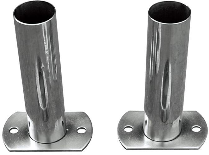 Oku Flanschsatz für Poolleiter Holme Ø 42mm, V2A, 2 Stück