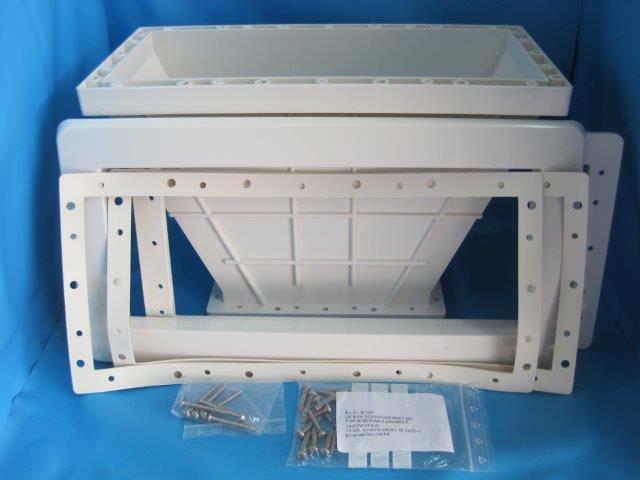 Future Pool Breitmaulverlängerung für Skimmer EBS 2000, inkl. Gewindeeinsätzen, 250mm