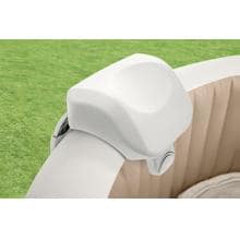 Intex 28505 PureSPA Kopfstütze Nackenstütze Kopfkissen für Pure Spa Whirlpools Schaumstoff weiß