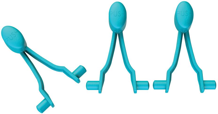 Bayrol Ersatz-Clips für manuellen Poolreiniger, V-Form, 3 Stück