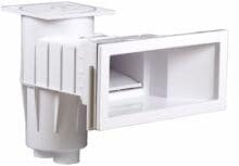 Vagner Pool Skimmer Cofies Premium für Folienbecken, Saugöffnung 400x200mm, ohne Vakuumscheibe, weiß
