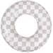 Swim Essentials Checkmate Schwimmring für Kinder, ab 6 Jahren, Ø 90cm, beige