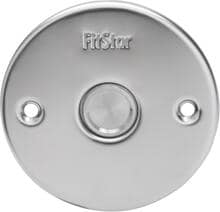 Hugo Lahme Fitstar Piezo-Bedienteil für Gegenstromanlagen in Folien- und Fliesenbecken, Kabel 20m, Edelstahl