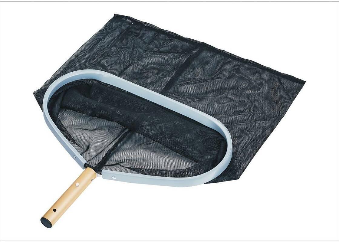 Bodenkescher Luxury Poolkescher, schwarz