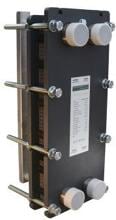 Daprà 13M-PWT 17A/10B AISI Plattenwärmetauscher, 500kW, 70 °C Primärkreislauf