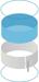 Trend Pool Starter-Set Ibiza Stahlwand-Pool, 450x120cm, Folienstärke 0,6mm,  rund, Sandfilteranlage, blau