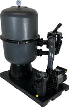 BWT HP/M Side-Mount Filteranlage mit Speck Badu Magic II Pumpe, 6-Wege-Ventil, 230V, grau
