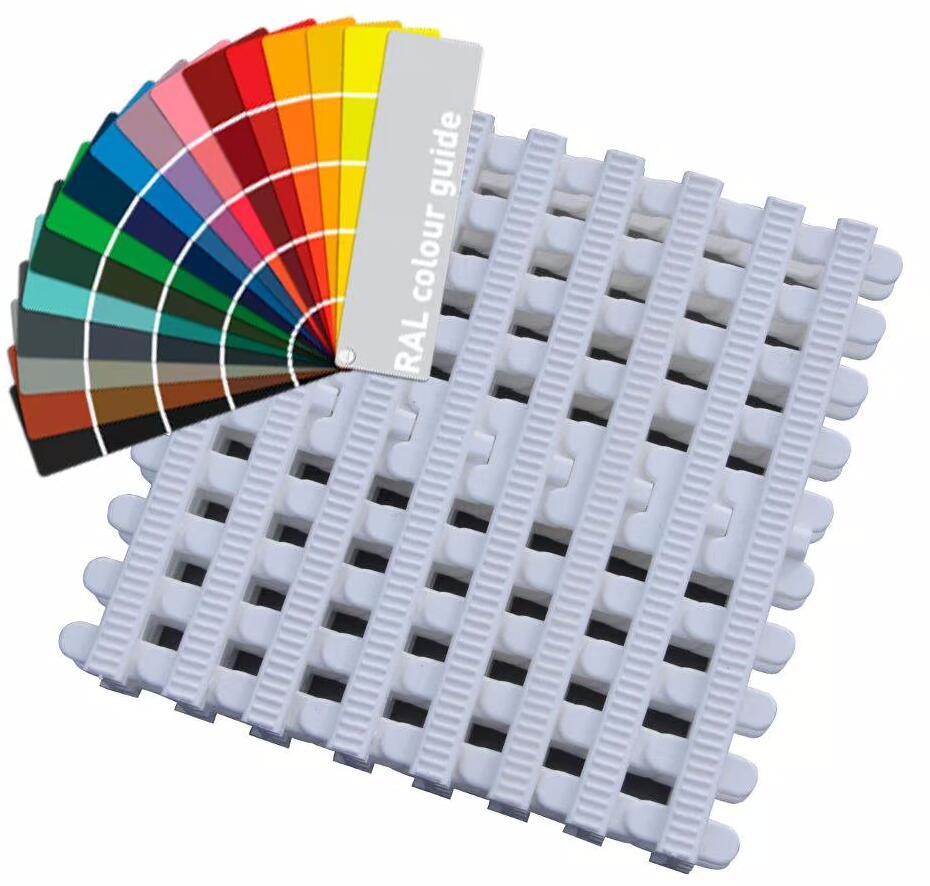 Vagner Pool Überlaufgitter, Höhe 35mm, Breite 196mm, farbig, 500 Stück