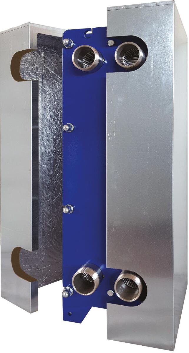 Behncke Isolierung für PWT 510 P15 HH Plattenwärmetauscher, L 225mm