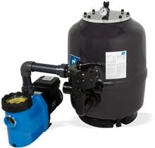 Trend Pool Sandfilteranlage Lagos mit Speck Badu Prime ECO VS Pumpe, 22m³/h bei 8m, Ø 760mm, 6-Wege-Ventil, anthrazit