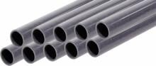 Poolrohr für Poolverrohrung, Ø 63mm, Länge 100cm, PN10, PVC, 10 Stück, grau