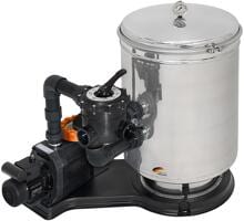 Behncke Europa 2002 Sandfilteranlage Comfort Pumpe, 6-Wege-Ventil, 230V, silber