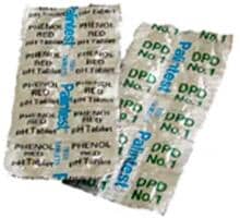 Interline DPD No.1 und Phenolred Tabletten für Pooltester, Chlor, pH-Wert, je 10 Stück