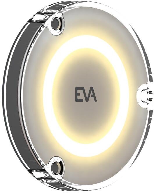 EVA SubAqua LED Unterwasserscheinwerfer, 40W, 24V DC, Kunststoff, warmweiß, 30m Kabel