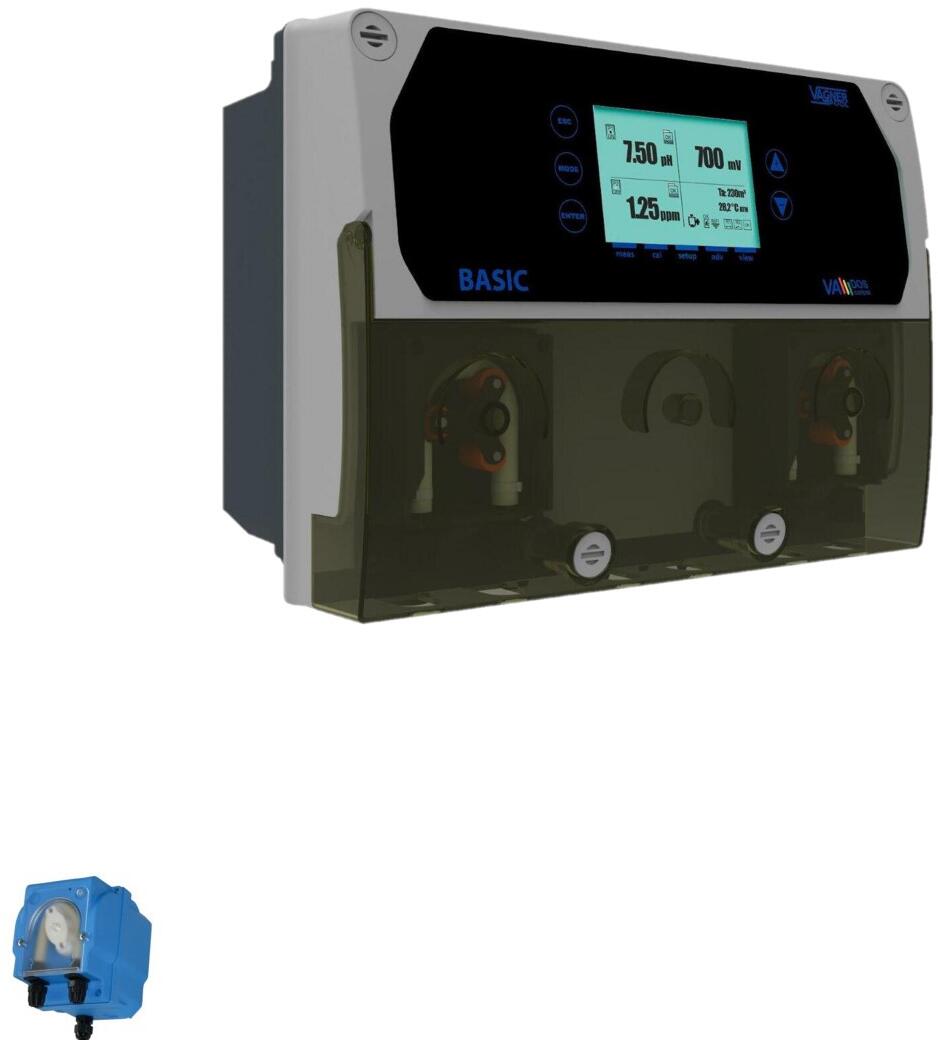 Vagner Pool Va Dos Exact Wasseraufbereitungssystem pH/Freichlor Mess-Dosieranlage