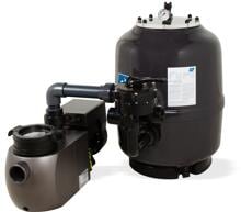 Trend Pool Sandfilteranlage Lagos mit InverHero IH30 Pumpe, 27,6 m³/h bei 8m, Ø 760mm, 6-Wege-Ventil, 230V, anthrazit