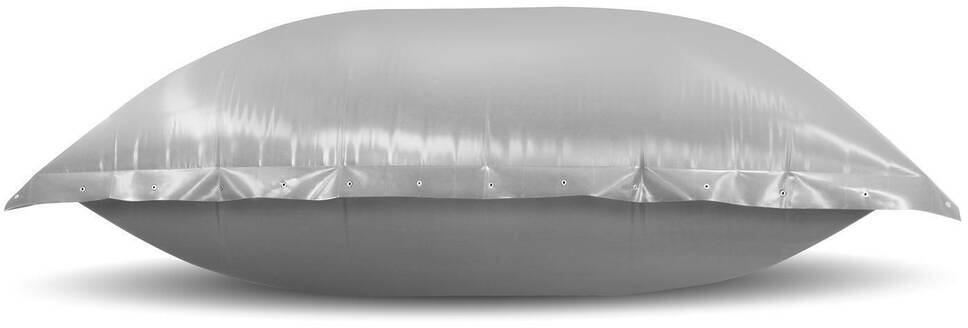 Trend Pool Aufblasbare Poolplane Holzpool, rechteckig, 387,2x300cm, Holzbefestigung inkl. Spannseil, hellgrau