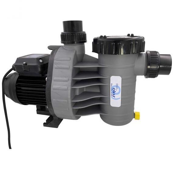 OKU Aqua Plus 6 Filterpumpe, selbstansaugend, 6m³/h bei 8m, 0,45kW, 230V, grau