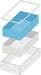 Trend Pool Trendstone Styroporpool Premium Set, 700x350x150cm, rechteckig, EPS40, Innenhülle blau, Treppe Variofit 58 links mit Sitzbank, Sandfilteranlage