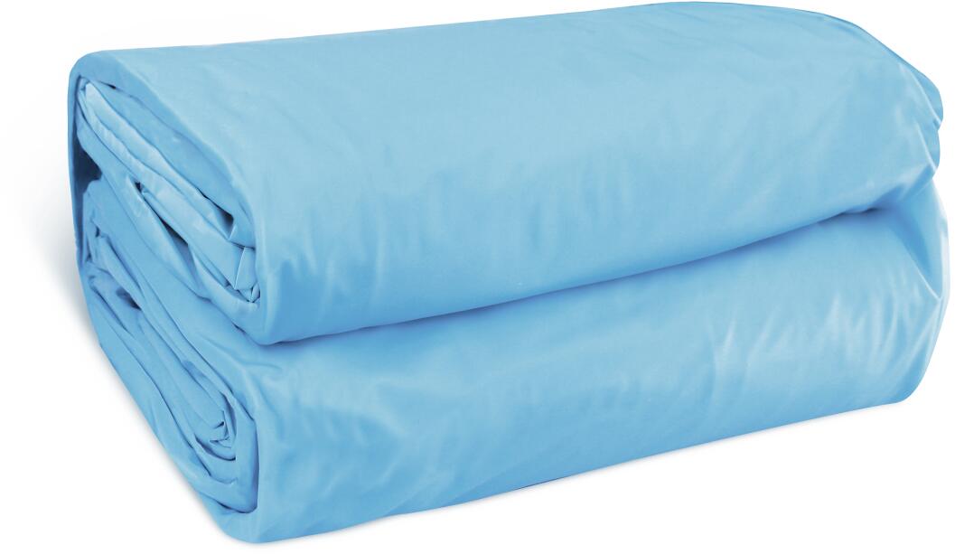 Trend Pool Grandliner Celsius Innenhülle für Rechteckbecken mit ausgebildeten Ecken, 800x400x150cm, hellblau
