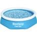 Bestway 57450 Fast Set Quick-Up Pool, Ø 244x61cm, mit Filterpumpe, rund, blau