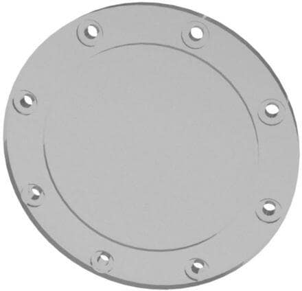 Behncke Acrylglasdeckel für GFK Behälter seitliches Mannloch, Ø 300mm
