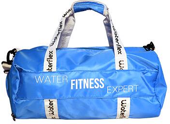 Waterflex Schwimmbad-Tasche mit Schuhfach, 30 Liter, wasserdicht, blau