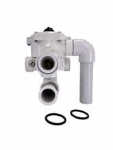 Oku Hawaii 6-Wege-Side-Mount-Ventil für Filteranlage Ø 600mm, 1 1/2", weiß