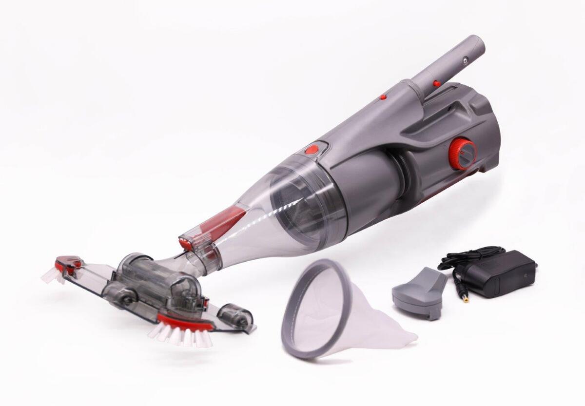 Kokido Voltera 35 Akku-Poolsauger, 45l/min, grau